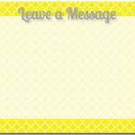 Quatrefoil Dry Erase Messag..