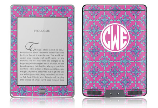 Fleur de Lis eReader Skin - Nook or Kindle