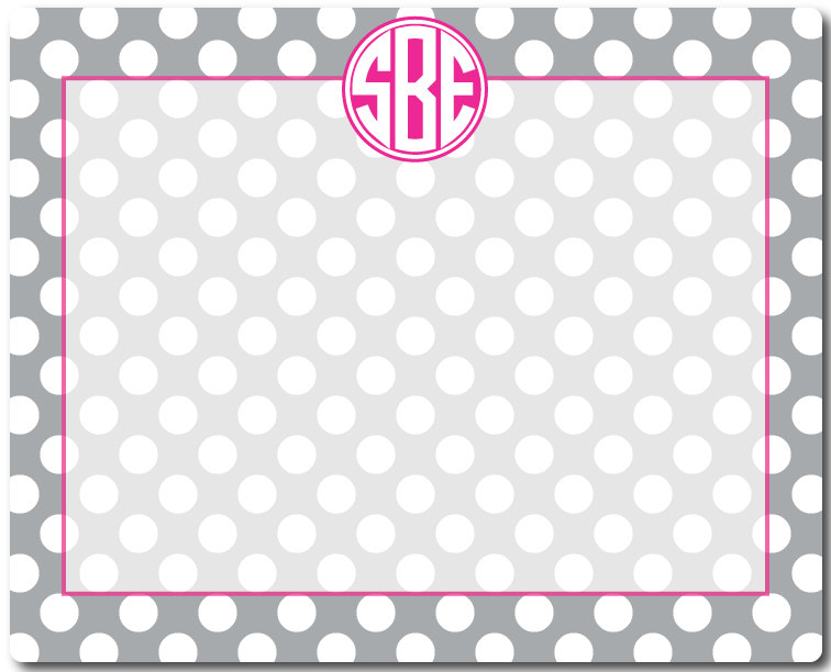 Polka Dots Dry Erase Message Board