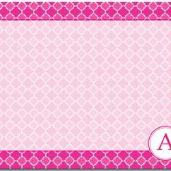 Quatrefoil Dry Erase Message Board