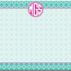 Quatrefoil Dry Erase Message Board