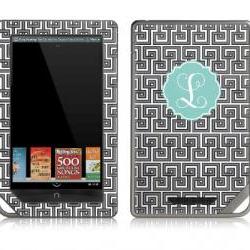 Greek Key eReader Skin - Nook or Kindle